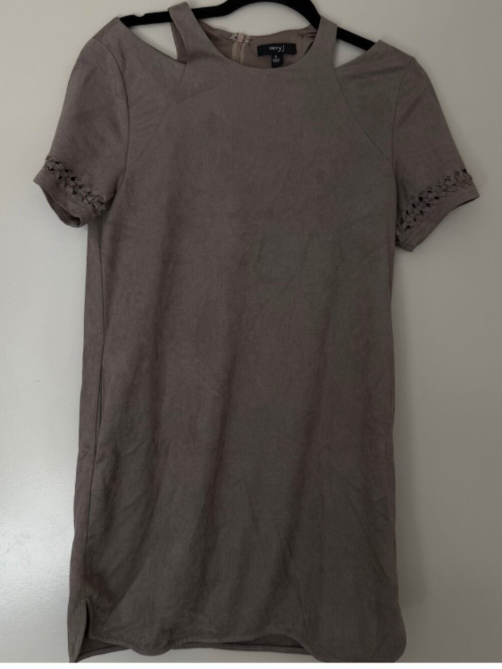 Suede Brown Dress